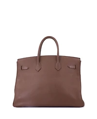 Pre-Owned Hermes Birkin 35 Handbag Brown Epsom with Gold Hardware