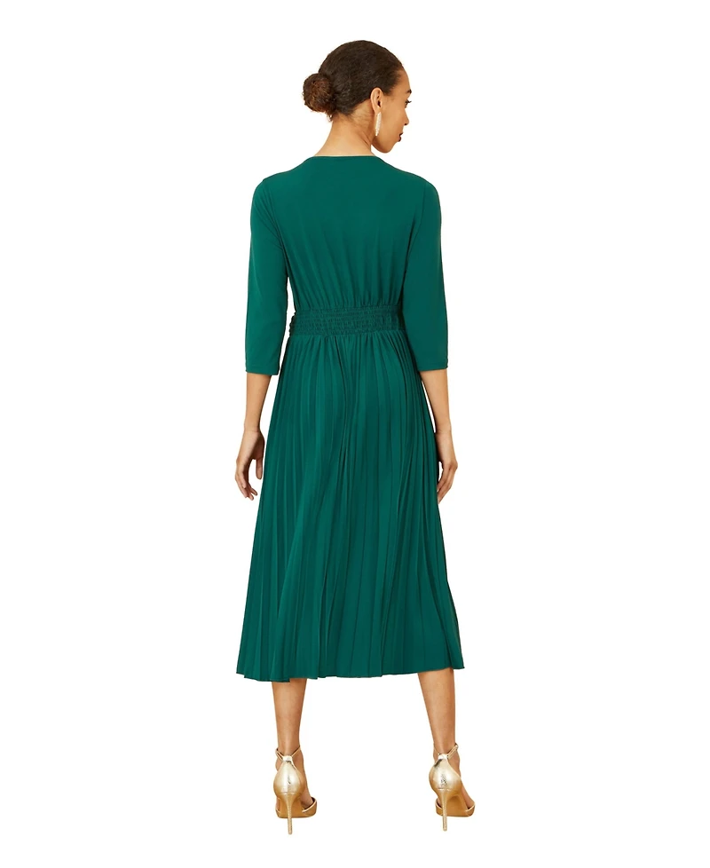 Yumi Jersey Knot Waist Midi Dress
