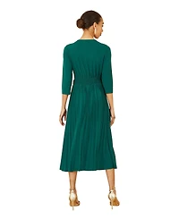 Yumi Jersey Knot Waist Midi Dress