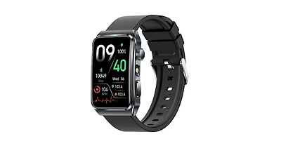 Ruxing Smart Advanced Outdoor Health Smart Bracelet with Flashlight and Continuous Monitoring -Pink