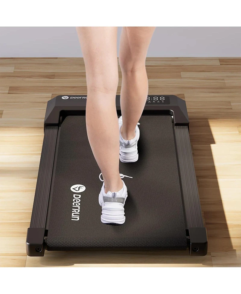 DeerRun Q1 Urban Mini Under-Desk Treadmill with Remote Control