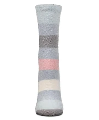 MeMoi Women's Happy Aloe Infused Crew Socks
