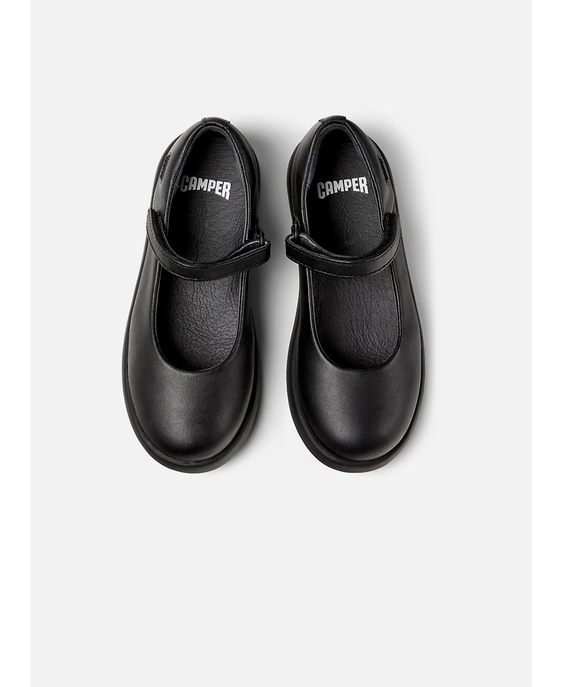 Camper Duet Kids Unisex School Uniform Leather Mary Janes