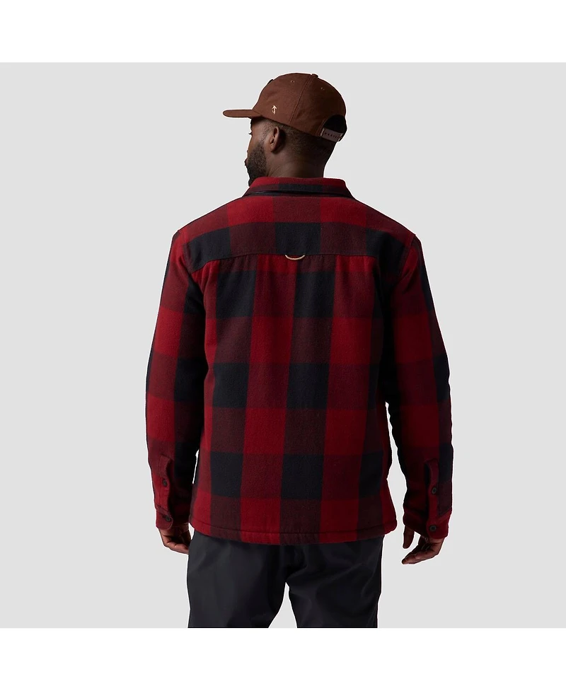Backcountry Men's Venture Pile-Fleece Lined Flannel Shirt Jacket-