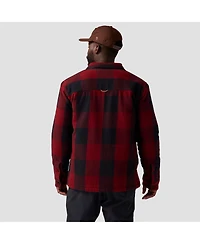Backcountry Men's Venture Pile-Fleece Lined Flannel Shirt Jacket-