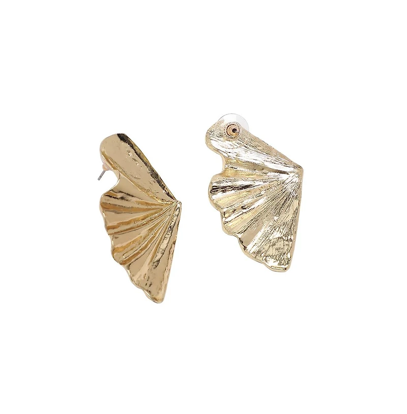 Sohi Women's The Fan Drop Earrings