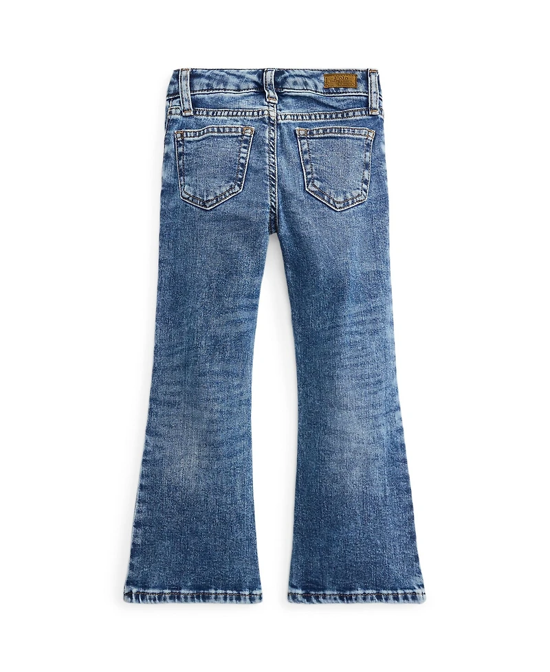 Polo Ralph Lauren Girls 2T-6X Flared Stretch Jeans