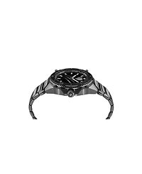 Plein Sport Mens Thunder Force 3 Hand Quartz Ip Black Bracelet 47mm