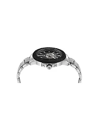 Plein Sport Mens City Rush 3 Hand Date Quartz Stainless Steel Bracelet 45MM