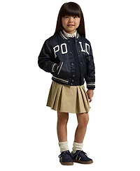 Polo Ralph Lauren Girls 2T-6X Crewneck Cable Knit Sweater