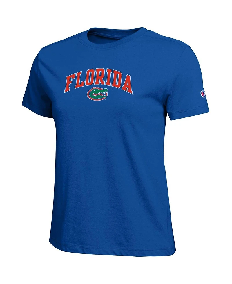 Champion Women's Royal Florida Gators Arched Over Logo T-Shirt