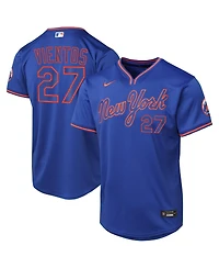 Nike Big Boys and Girls Mark Vientos Royal New York Mets Alternate 2 Limited Jersey