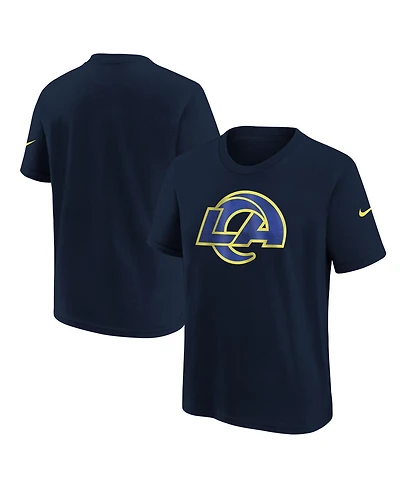 Nike Big Boys and Girls Midnight Blue Los Angeles Rams 2025 Rivalries Collection T-Shirt