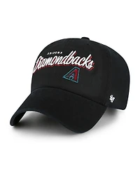 '47 Brand Women's Black Arizona Diamondbacks Ariana Clean Up Adjustable Hat