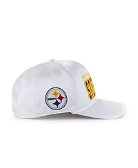 '47 Brand Women's White Pittsburgh Steelers Outspoken Hitch Adjustable Hat