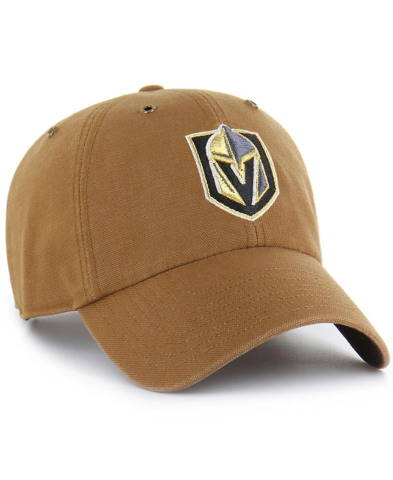 Carhartt x '47 Men's Brown Vegas Golden Knights Clean Up Adjustable Hat