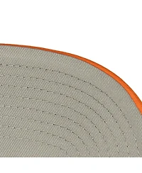 Mitchell & Ness Men's Cream/Orange Houston Dynamo Fc Upside Down Pro Pinch Snapback Hat