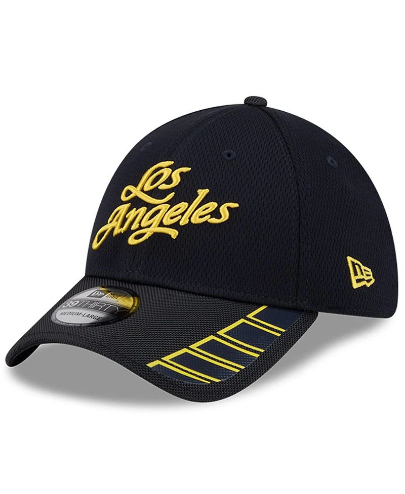 New Era Men's Midnight Blue Los Angeles Rams 2025 Rivalries Collection Fan Pack 39THIRTY Flex Hat