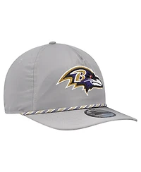 New Era Men's Gray Baltimore Ravens Rope 19TWENTY Hat