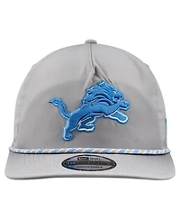 New Era Men's Silver Detroit Lions Rope 19TWENTY Hat