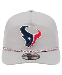 New Era Men's Gray Houston Texans Rope 19TWENTY Hat