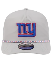 New Era Men's Gray New York Giants Rope 19TWENTY Hat
