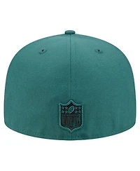 New Era Men's Midnight Green Philadelphia Eagles Tri-Hit 59FIFTY Fitted Hat