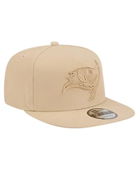 New Era Men's Light Beige Tampa Bay Buccaneers Color Pack A-Frame 9FIFTY Snapback Hat
