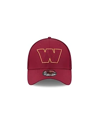 New Era Men's Burgundy Washington Commanders Outline 39THIRTY Flex Hat