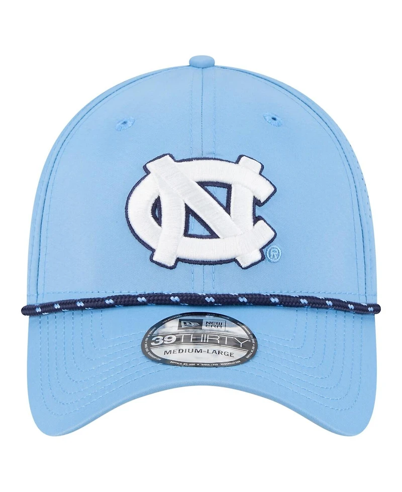 New Era Men's Carolina Blue North Tar Heels Rope 39THIRTY Flex Hat