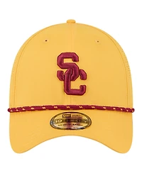 New Era Men's Gold Usc Trojans Rope 39THIRTY Flex Hat