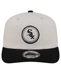 New Era Men's Cream/Black Chicago White Sox Loyal 9SEVENTY Adjustable Hat