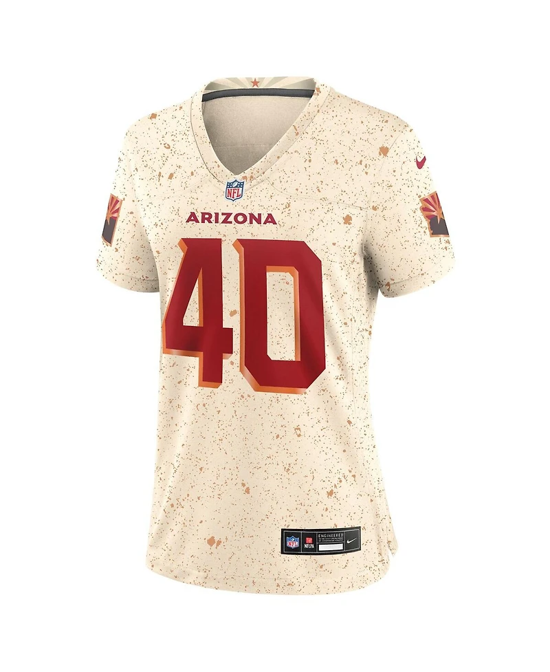Nike Women's Pat Tillman Natural Arizona Cardinals 2025 Rivalries Collection Retired Player Game Jersey