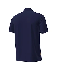 Under Armour Men's Navy Notre Dame Fighting Irish Performance Drive Chest Stripe Polo Shirt