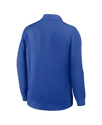 Nike Men's Royal Duke Blue Devils 2025 Coaches Premium Dri-fit Half-Zip Pullover Hoodie