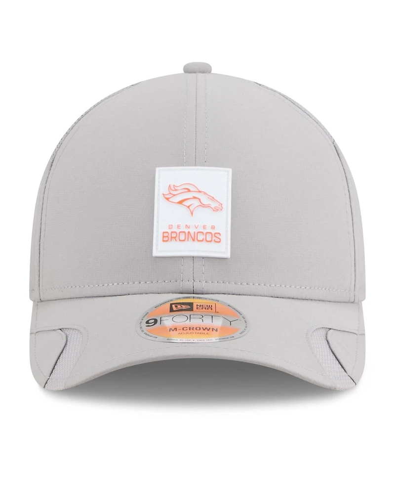 New Era Men's Denver Broncos 2025 Sideline M-Crown 9FORTY Adjustable Hat