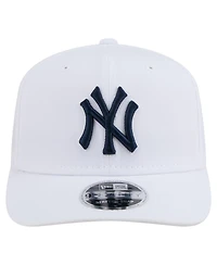New Era Men's White New York Yankees Coolera 9SEVENTY Adjustable Hat