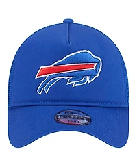 New Era Toddler Royal Buffalo Bills Main 9FORTY A-Frame Trucker Adjustable Hat