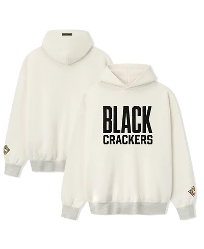 Fear of God Men's Cream Atlanta Black Crackers Negro Leagues Baseball Museum Fleece Pullover Hoodie