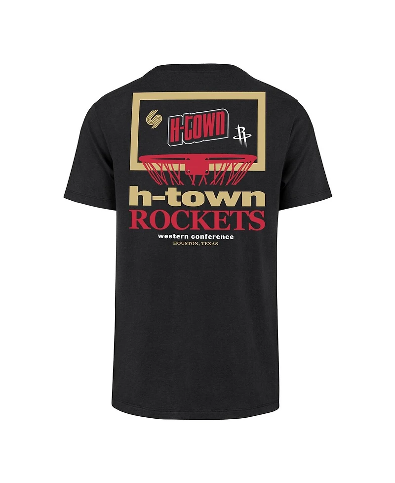 '47 Brand Men's Black Houston Rockets City Edition Backboard T-Shirt