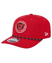 New Era Men's Red Utah Utes Coolera 9SEVENTY Rope Stretch-Snap Hat