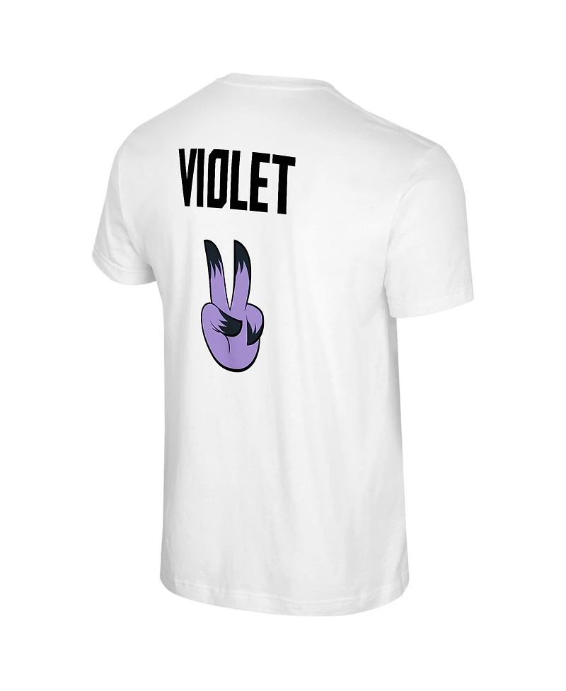 Stadium Essentials Men's and Women's White Golden State Valkyries Mascot Name Number T-Shirt