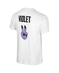 Stadium Essentials Men's and Women's White Golden State Valkyries Mascot Name Number T-Shirt