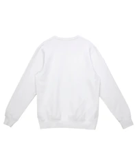 Mitchell & Ness Men's White Cleveland Browns Basic Fleece Pullover Sweatshirt