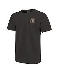 Image One Men's Black Purdue Boilermakers Hyper Local T-Shirt