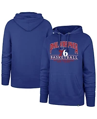 '47 Brand Men's and Women's Royal Philadelphia 76ers Good Call Headline Pullover Hoodie