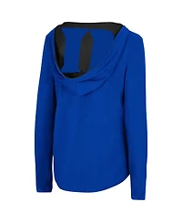 Colosseum Women's Royal Duke Blue Devils Catalina Hoodie Long Sleeve T-Shirt