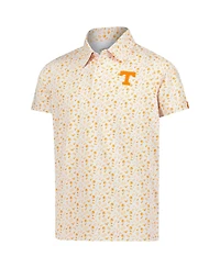 Garb Big Boys and Girls Tennessee Orange Tennessee Volunteers Tom Allover Print Performance Polo Shirt