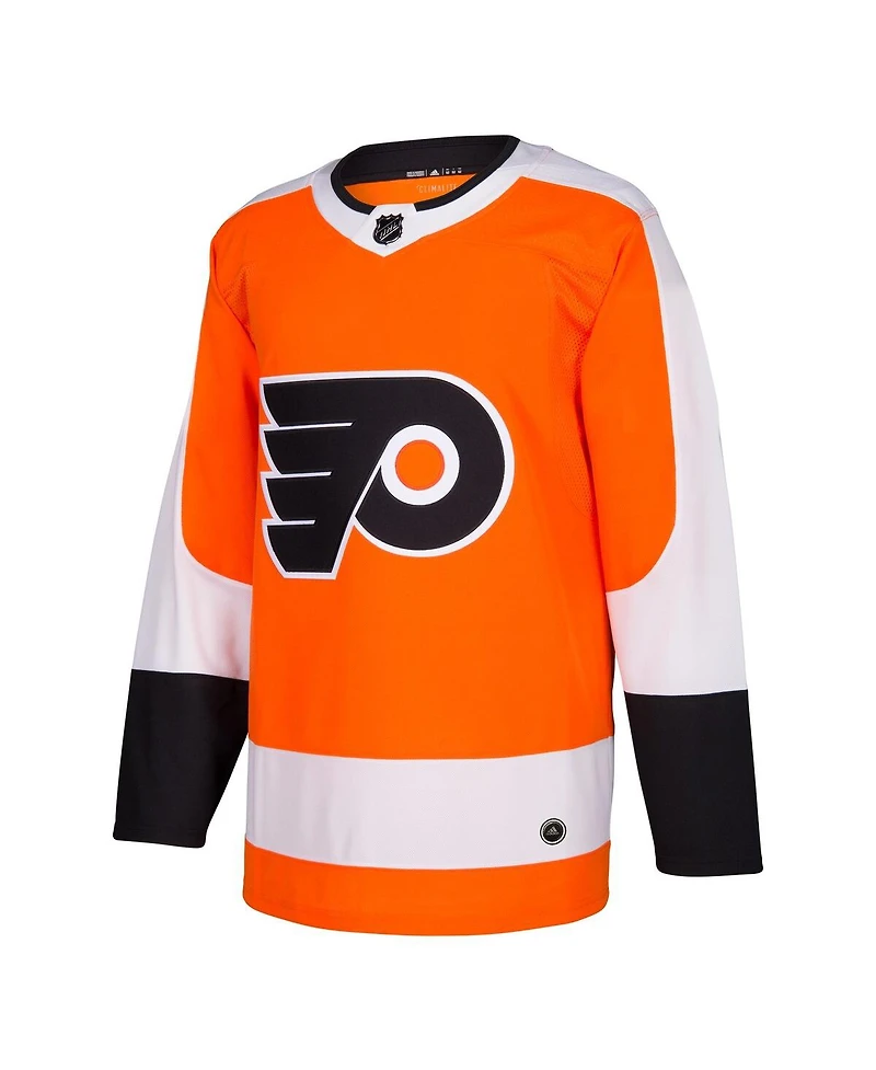 Adidas Men's Orange Philadelphia Flyers Home Authentic Blank Jersey