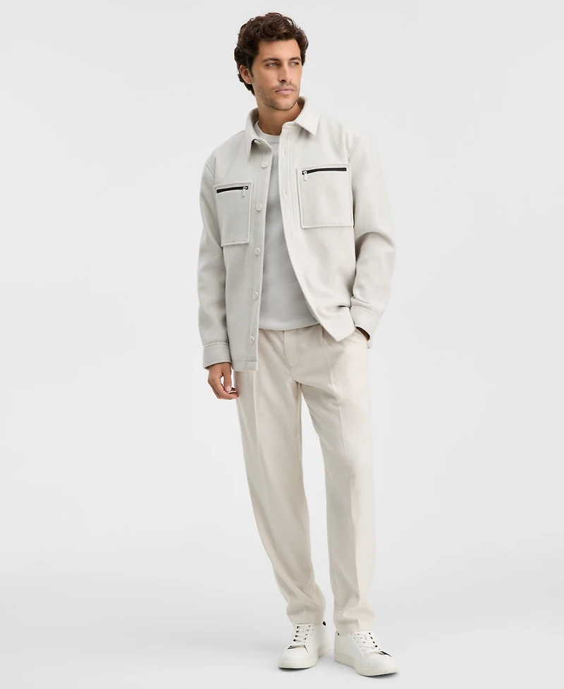 Alfani Men's Wool Padded Shirt Jacket, Macy's Exclusive